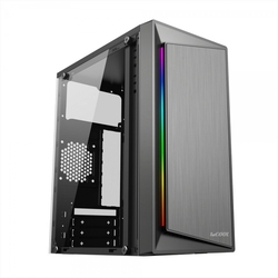 1stCOOL MicroTower STEP GAMER 2, USB3.0, strip RGB