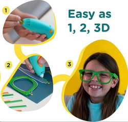 3Doodler 3D Pero Start+ a 72 náplní + 12 šablon