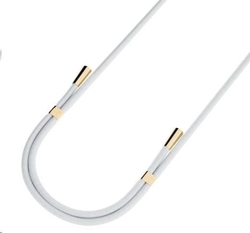 3mk EasyClip White (gold)