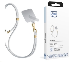 3mk EasyClip White (gold)