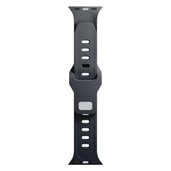 3mk Silicone Watch Strap pro Apple 38/40/41 mm Black