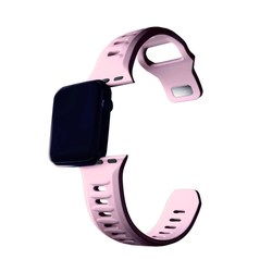 3mk Silicone Watch Strap pro Apple 38/40/41 mm Powder Pink