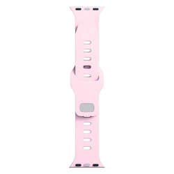 3mk Silicone Watch Strap pro Apple 38/40/41 mm Powder Pink