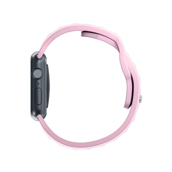 3mk Silicone Watch Strap pro Apple 42/44/45/49 mm Powder Pink