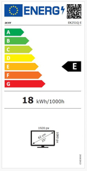 Acer EK251QEbi 24,5" (UM.KE1EE.E01)
