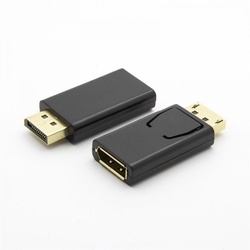 Adaptér DisplayPort - HDMI, FULL HD 1080p Male/Female, pozlacené konektory