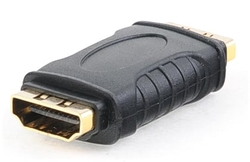 PremiumCord Adapter HDMI A - HDMI A, Female/Female, pozlacená