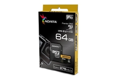 ADATA MicroSDXC Premier ONE 64GB UHS-II U3 Class 10 + SD adaptér