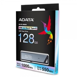 ADATA UE800 128GB Stříbrná