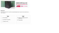 ADATA XPG Valor Air, černá