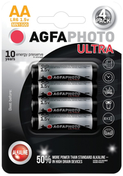 AgfaPhoto Ultra alkalická baterie LR06/AA, 4ks