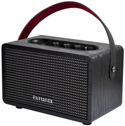 AIWA MI-X100 Retro/ Reproduktor / 2x10W/ BT/ AUX IN/ TWS/ Černý