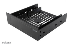 AKASA AK-HDA-05 adaptér SSD a HDD disky 2,5" nebo 3,5" na 5,25"