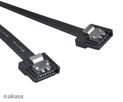 AKASA Super slim SATA kabel - 50 cm - 2 ks