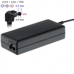 Akyga AK-ND-19 19.5V/3.9A 75W 6.5x4.4 mm + pin, pro Sony