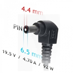 Akyga AK-ND-20 19.5V/4.7A 92W 6.5x4.4 mm + pin