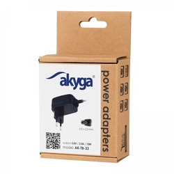 AKYGA Napájecí adaptér AK-TB-33 5V / 2A 10W 5.5 x 2.5 mm