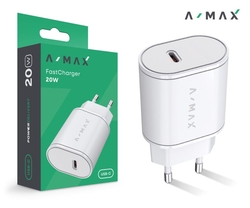 Aligator chytrá nabíječka A-MAX Power Delivery 20W USB-C, bílá