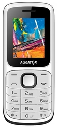 Aligator D210 Dual Sim bílo-černý