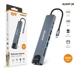 Aligator USB-C Hub 8v1