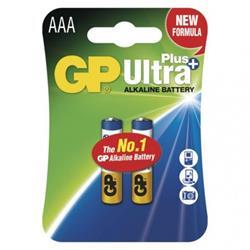 Alkalická baterie GP Ultra Plus AAA (LR03) 2Ks