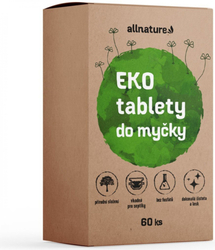 Allnature EKO tablety do myčky 60ks