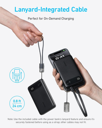 Anker Power Bank 10000mAh, 22,5W, černá