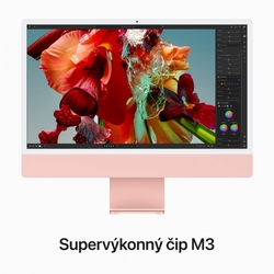 Apple iMac 24" M3 CZ Pink (MQRU3CZ/A)