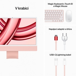 Apple iMac 24" M3 CZ Pink (MQRU3CZ/A)