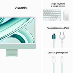 Apple iMac 24" M3 CZ Zelený (MQRA3CZ/A)