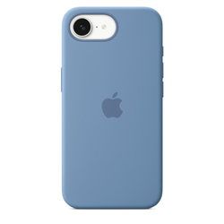 Apple iPhone 16e Silicone Case – Winter Blue