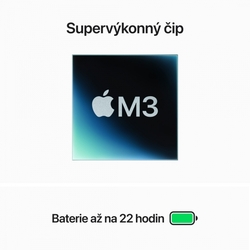 Apple MacBook Pro 14'' M3 CZ 2023 Vesmírně šedý (MTL83CZ/A)