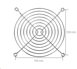 ARCTIC Fan grill, mřížka pro ventilátor, 120mm