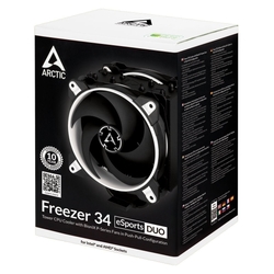 ARCTIC Freezer 34 eSports DUO (White), bílá/černá