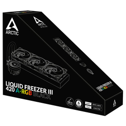 ARCTIC Liquid Freezer III 420 A-RGB (Black)