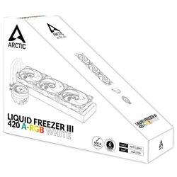 ARCTIC Liquid Freezer III 420 A-RGB (White)