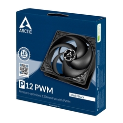 ARCTIC P12 PWM (black/black)