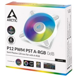 ARCTIC P12 PWM PST A-RGB 0dB White