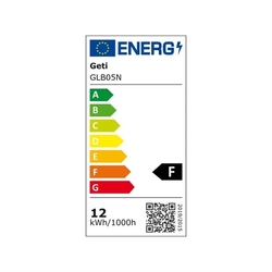 Žárovka LED E27 12W A60 bílá přírodní Geti SAMSUNG čip