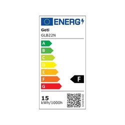 Žárovka LED E27 15W A70 bílá přírodní GETI