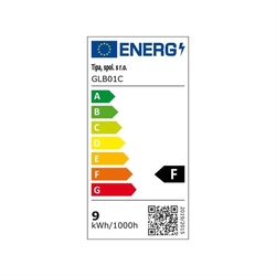 Žárovka LED E27 9W A60 bílá studená Geti SAMSUNG čip