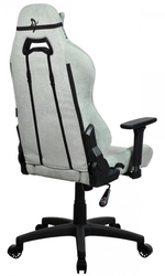 AROZZI herní židle TORRETTA Soft Fabric v2/ látkový povrch/ perlově zelená