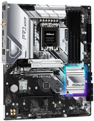 ASRock Z790 Pro RS WiFi / Intel Z790 / LGA1700 / 4x DDR5 DIMM / 4x M.2 / HDMI / DP / USB-C / ATX