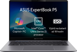 ASUS ExpertBook P5 P5405CSA-ULTRA5X Misty Grey  (záruka 3 roky NBD)