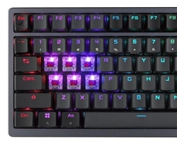 ASUS ROG AZOTH, mechanická, Bluetooth, US, černá