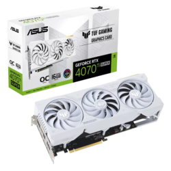 ASUS TUF Gaming GeForce RTX 4070 Ti SUPER 16GB GDDR6X White OC Edition