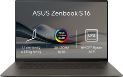 ASUS Zenbook S 16 OLED UM5606WA-OLED218X Zumaia Gray celokovový