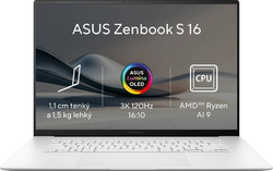 ASUS Zenbook S 16 OLED UM5606WA-OLED253X Scandinavian White celokovový