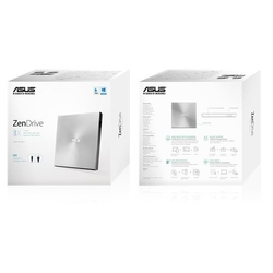 ASUS ZenDrive U9M (SDRW-08U9M-U), stříbrná