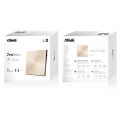 ASUS ZenDrive U9M (SDRW-08U9M-U), zlatá